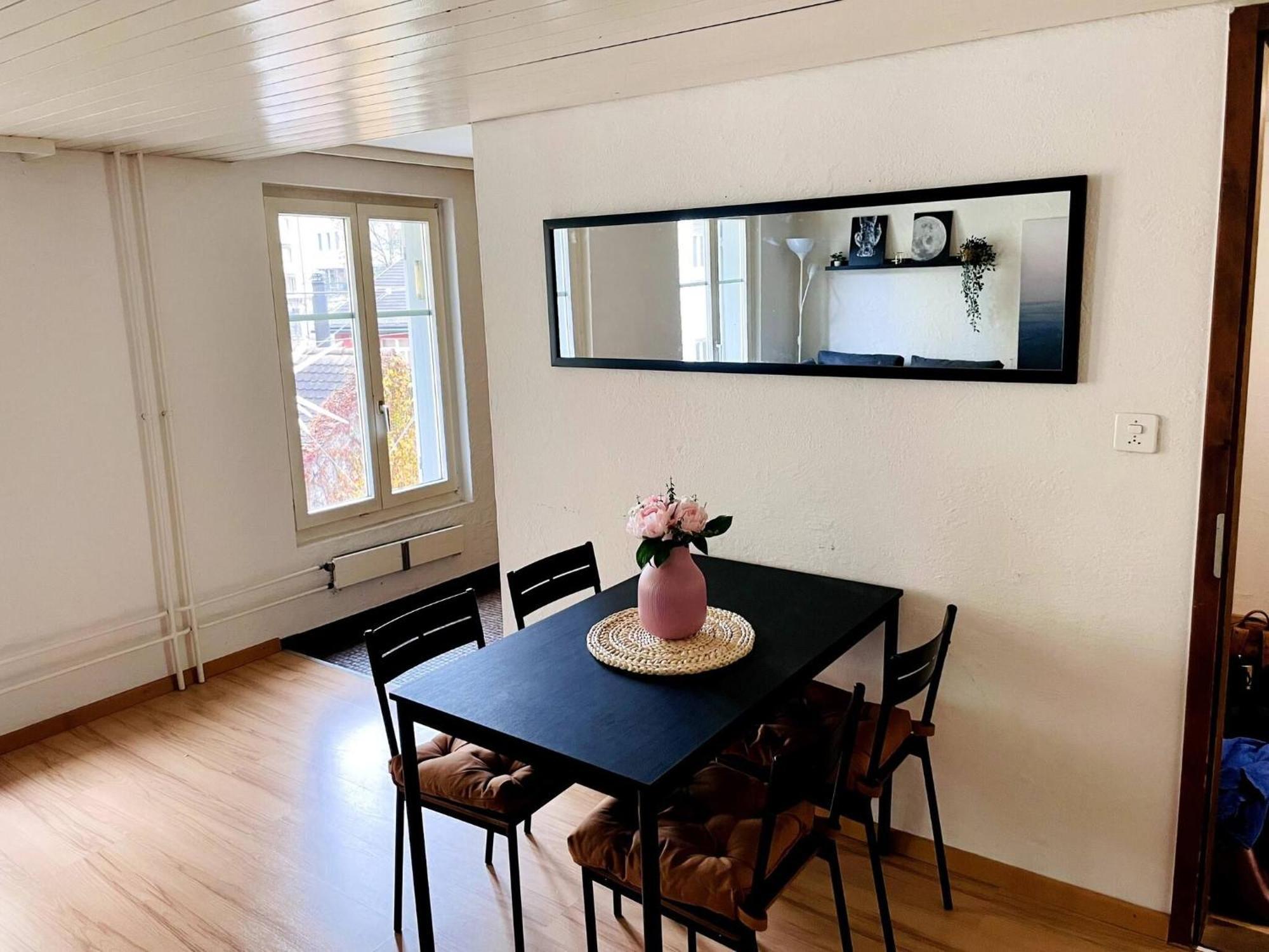 Newly Furnished Beautiful Old Building Apartment In The Center With Apple Tv Sankt Gallen Eksteriør billede
